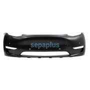 Front Bumper Fascia Unpainted with Parking Assist Brackets for Tesla Model Y 2020-2024 1493736-S0-A