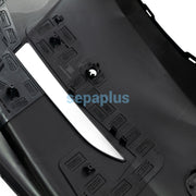 Front Bumper Fascia Unpainted with Parking Assist Brackets for Tesla Model Y 2020-2024 1493736-S0-A