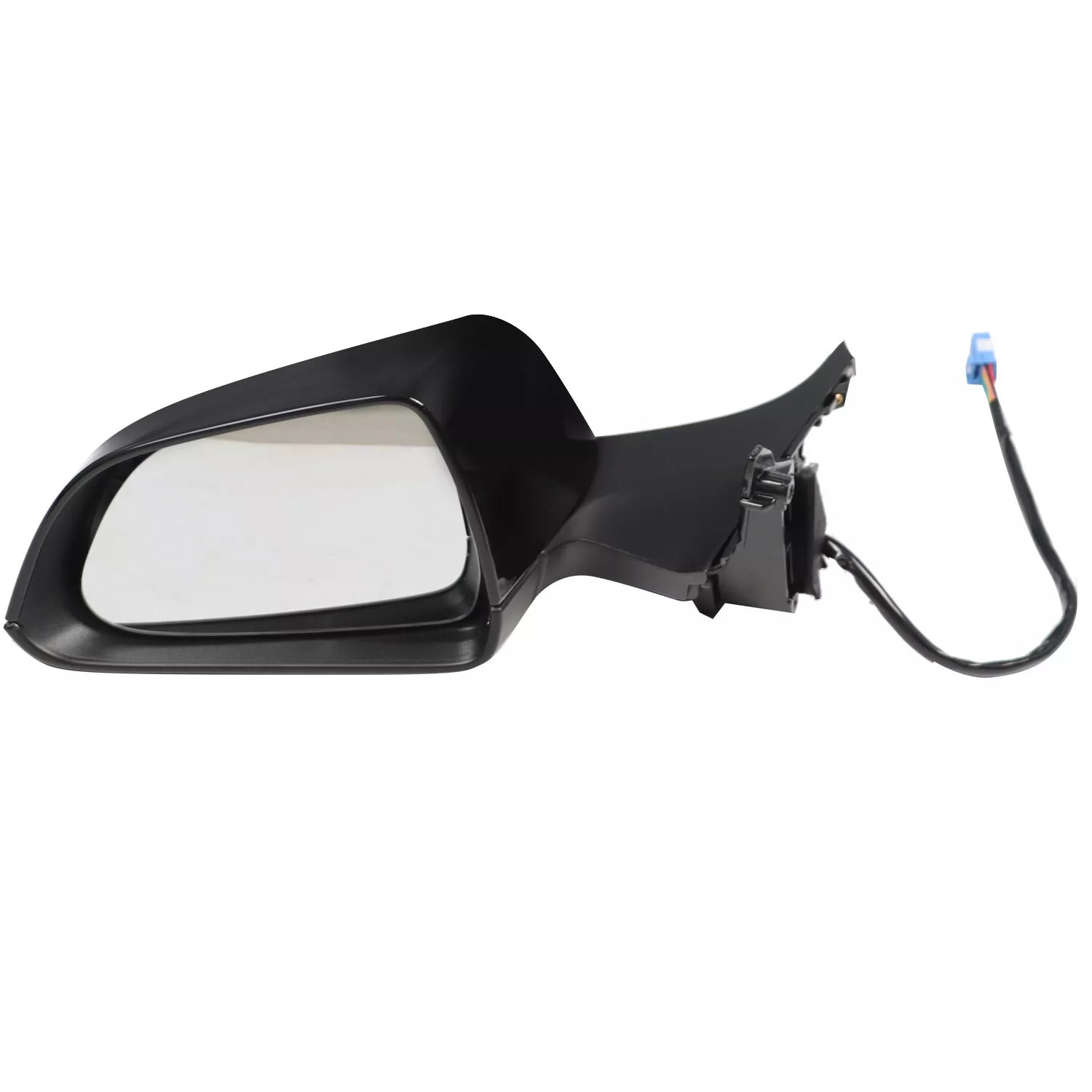EXTERIOR MIRROR ASSEMBLY - PREMIUM - DOMESTIC - LEFT HAND - Black/White for Model 3 2017-2023
