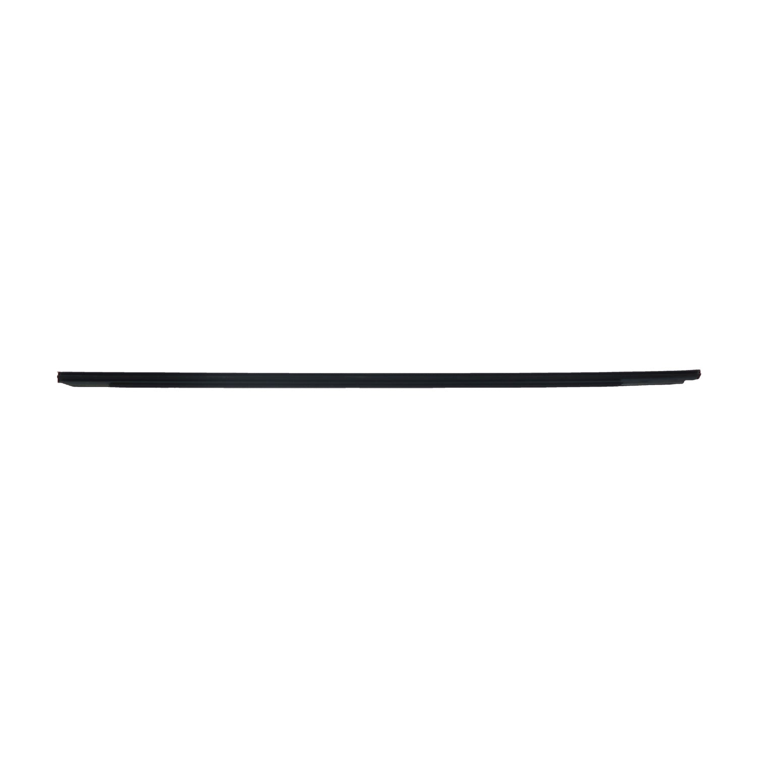 RIGHT REAR DOOR-OUTER BELT ASSEMBLY BLACK M3 2017-2023