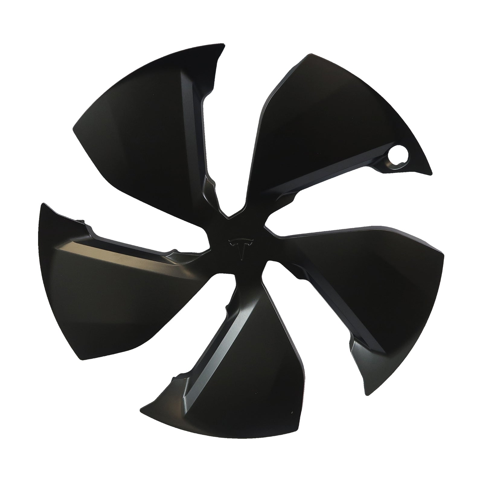 Opt OEM 19-inch Crossflow wheel cover for the Tesla Model Y (Juniper refresh) 2025–2026