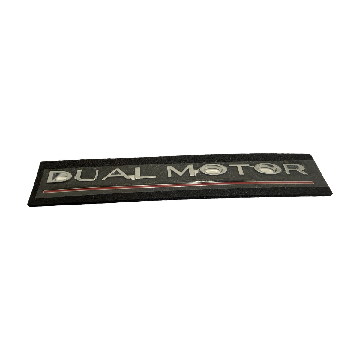 Tesla Dual Motor Rear Trunk Emblem Badge Model 3 Y S X Chrome New ...