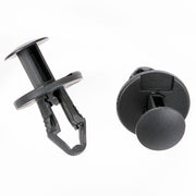 PUSH PULL RIVET - 8MM - 5 - 7 GRP - NYLON - BLK for Model 3/Y/S/X