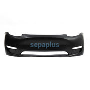 Front Bumper Fascia Unpainted Without Parking Assist Brackets for Tesla Model 3 2017-2023 1916699-S0-A 1084168-S0-E