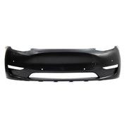Front Bumper Fascia Unpainted with Parking Assist Brackets for Tesla Model Y 2020-2024 1493736-S0-A