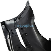 Front Bumper Fascia Unpainted with Parking Assist Brackets for Tesla Model Y 2020-2024 1493736-S0-A