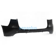 Rear Bumper Fascia Unpainted with Parking Assist Brackets for Tesla Model Y 2020-2024 1493735-S0-A