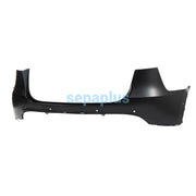 Rear Bumper Fascia Unpainted with Parking Assist Brackets for Tesla Model Y 2020-2024 1493735-S0-A