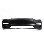 Front Bumper Fascia Unpainted Without Parking Assist Brackets for Tesla Model 3 2017-2023