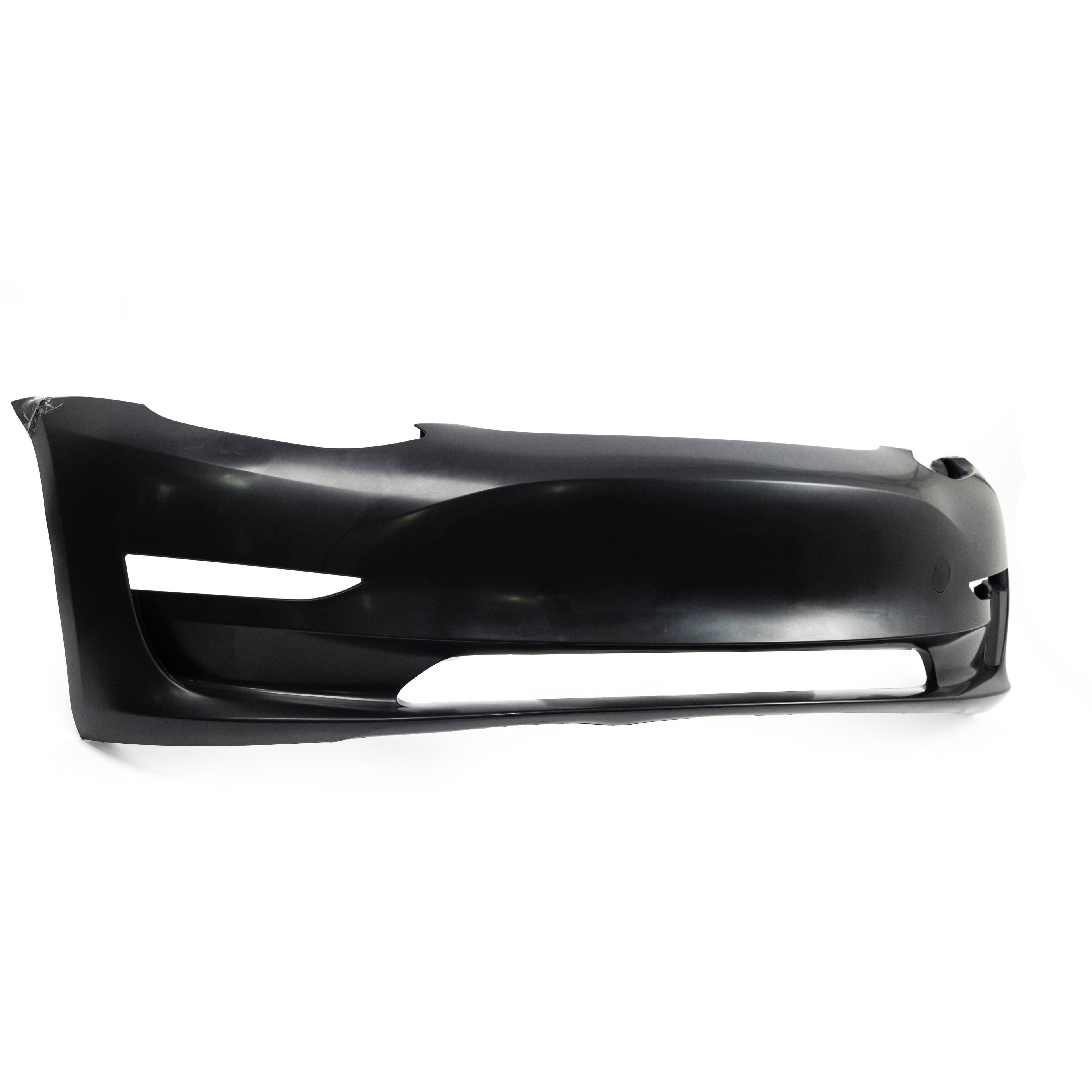 Front Bumper Fascia Unpainted Without Parking Assist Brackets for Tesla Model 3 2017-2023
