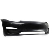 Front Bumper Fascia Unpainted Without Parking Assist Brackets for Tesla Model 3 2017-2023