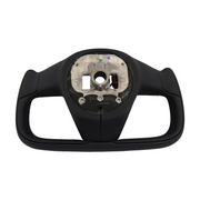 OEM Tesla Model S Model X Yoke Steering Wheel 1622612-00-H Plaid Mechanical Horn