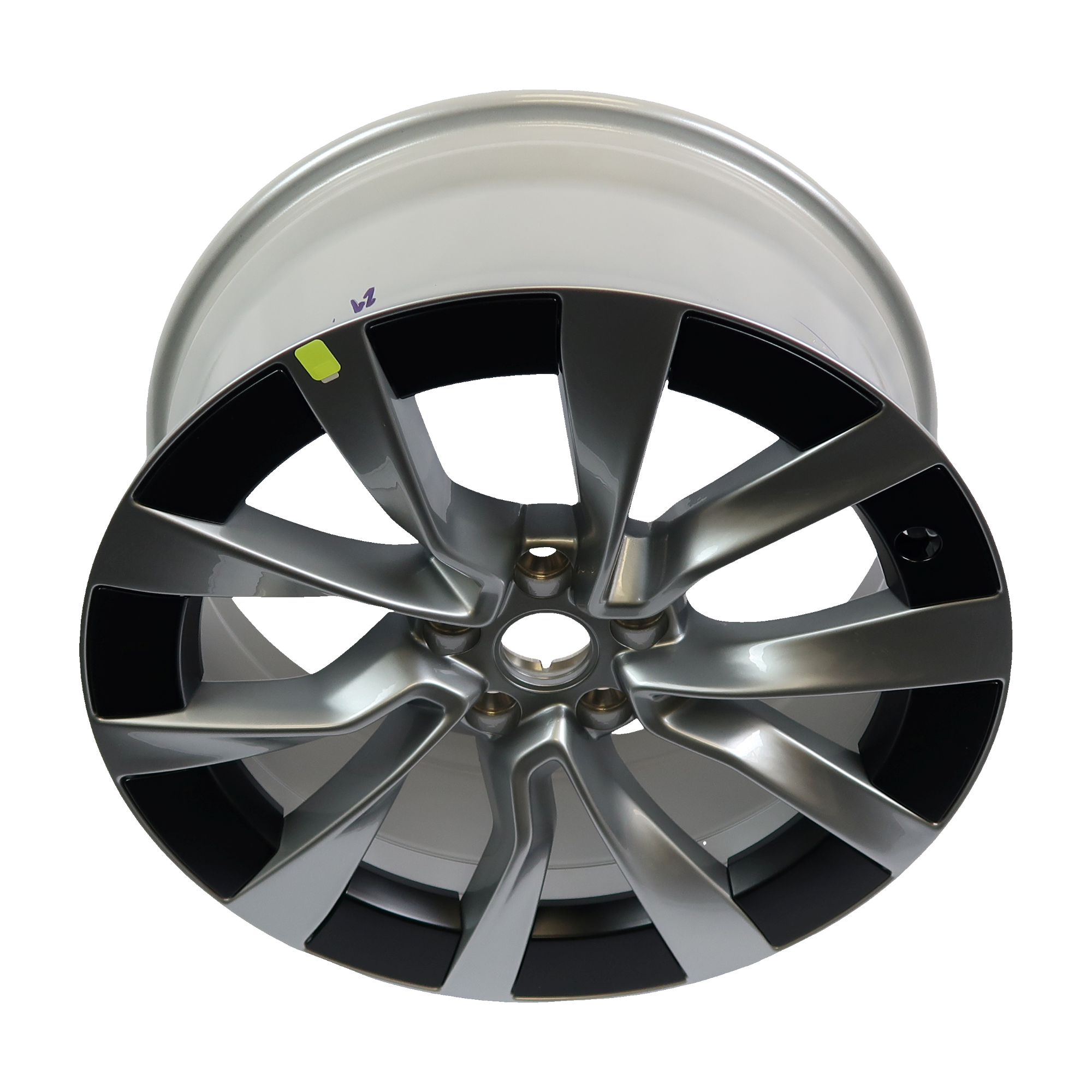 OEM Tesla Model 3 19x8.5J ET38 Helix Silver Alloy Wheel Rim 1344227-00-A