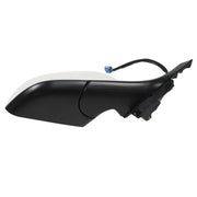 EXTERIOR MIRROR ASSEMBLY - PREMIUM - DOMESTIC - TIGHT HAND - Black/White For Model 3 2017-2023